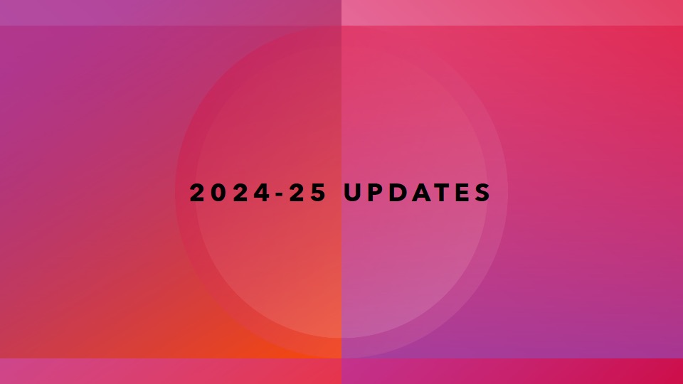 Signature Work AC 2024-25 Updates