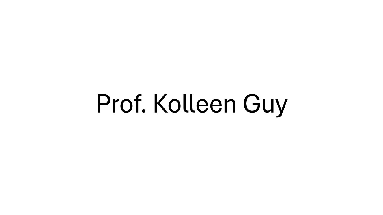 Prof. Kolleen Guy